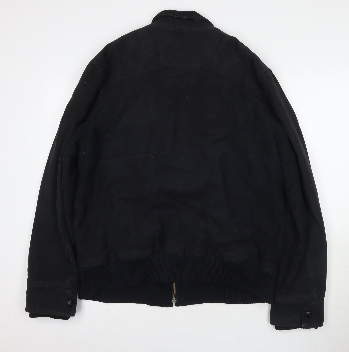 Next Men's Black Bomber Jacket L Casual Winter