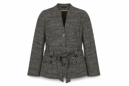 Bonmarché Women's Brown Military Blazer Size 14