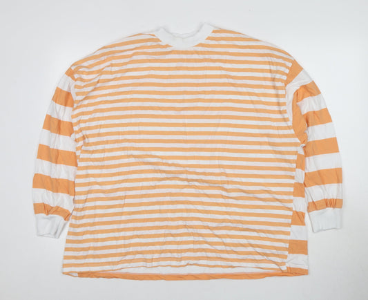 ASOS Women’s Multicoloured Striped T-Shirt, Size 10