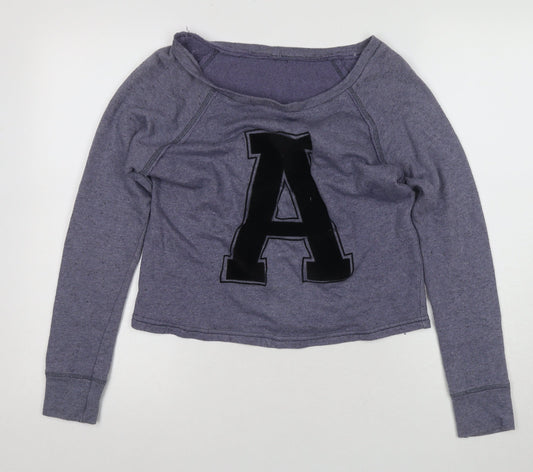 Next Grey Women's Sweatshirt, Logo, Size 12, Casual Wear