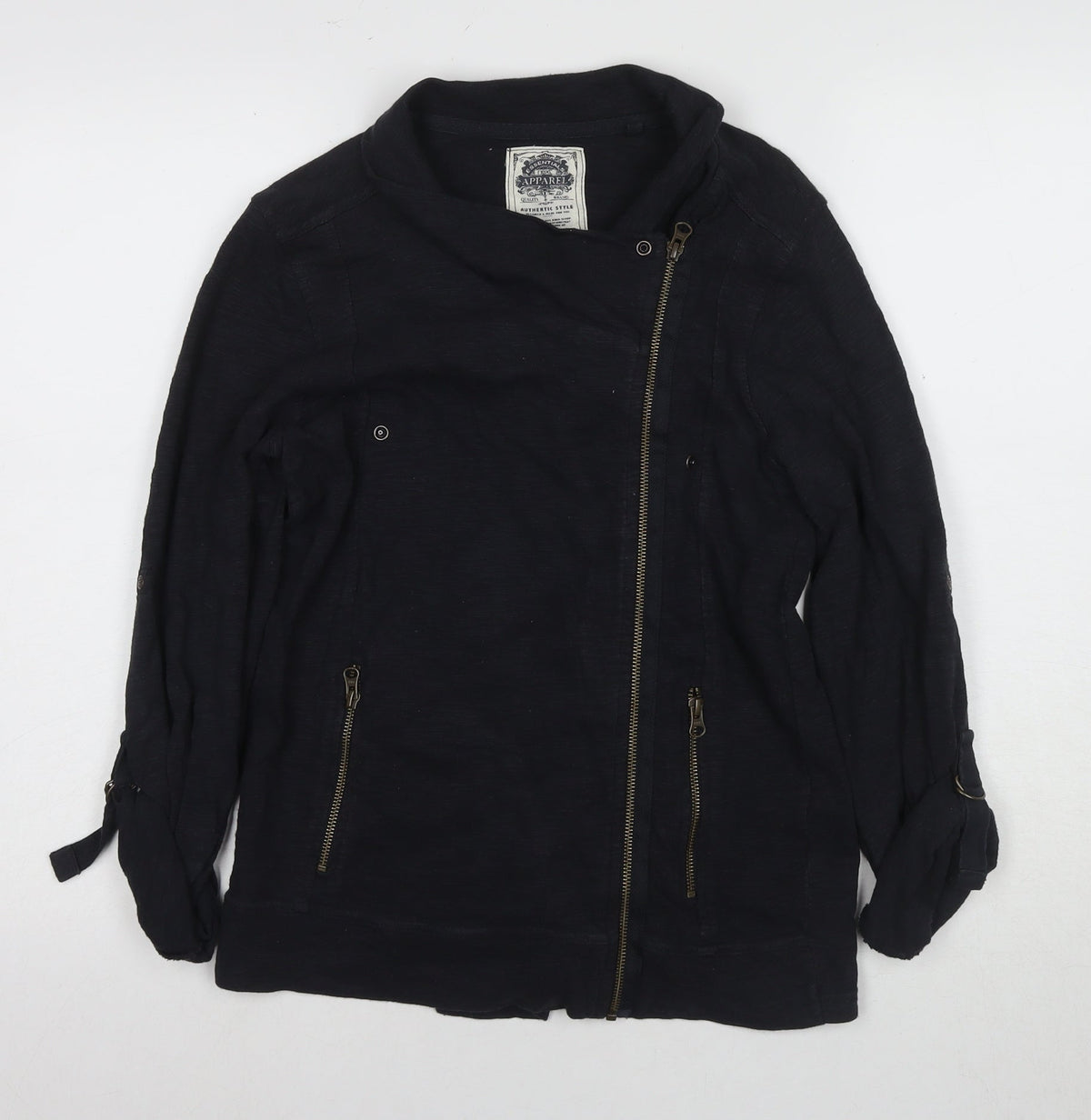 Next Women's Black Motorcycle Jacket Size 12