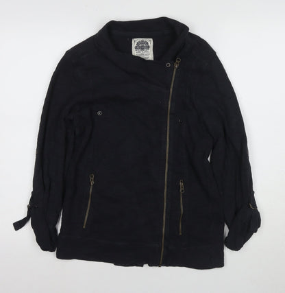 Next Women's Black Motorcycle Jacket Size 12