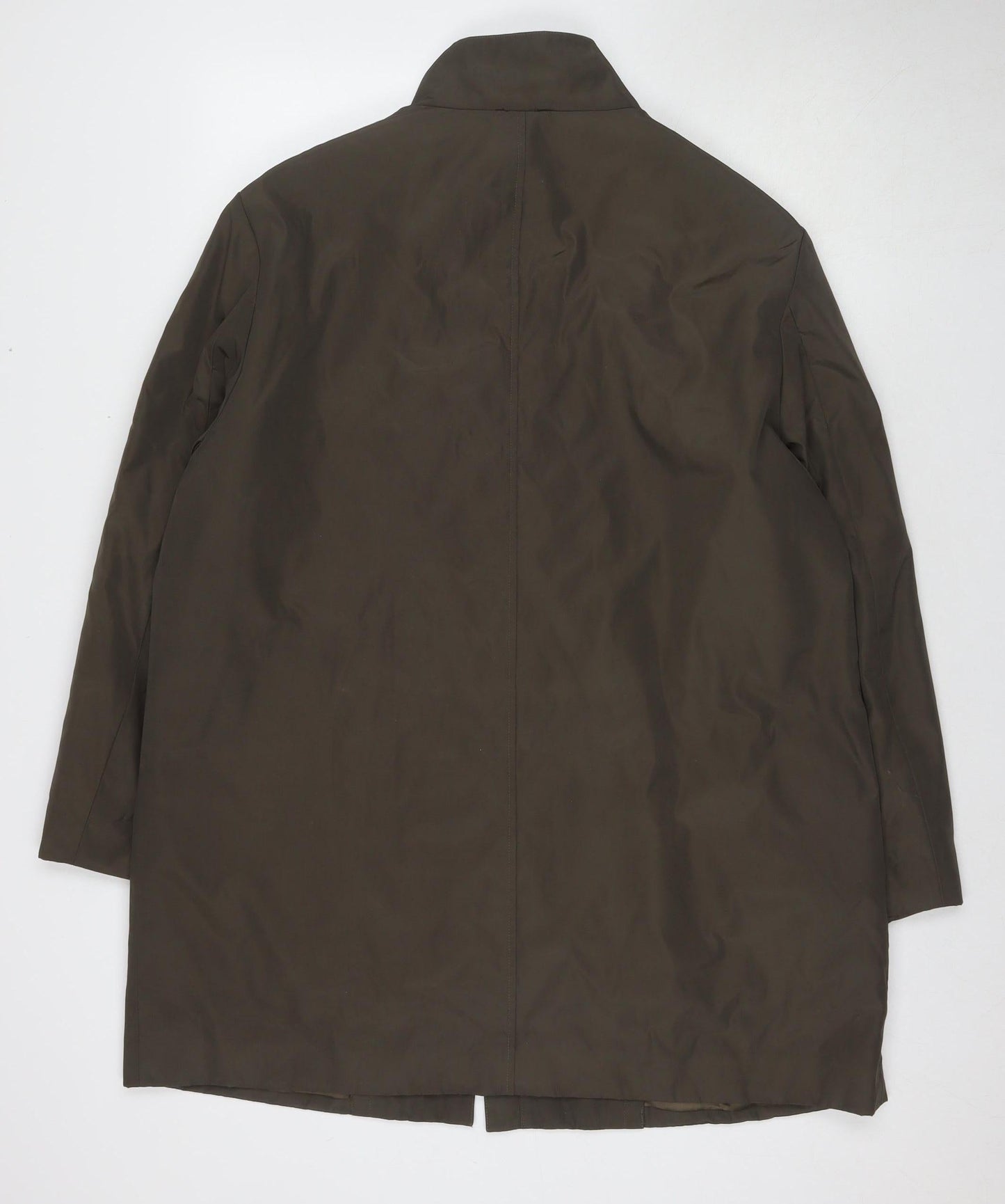 DANNIMAC Women's Brown Long Coat, Size L, Casual Autumn