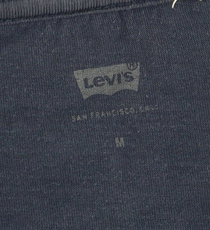 Levi's Men's Blue Medium Logo T-Shirt