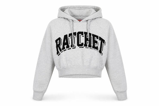 Ratchet Women's Grey Pullover Hoodie XS