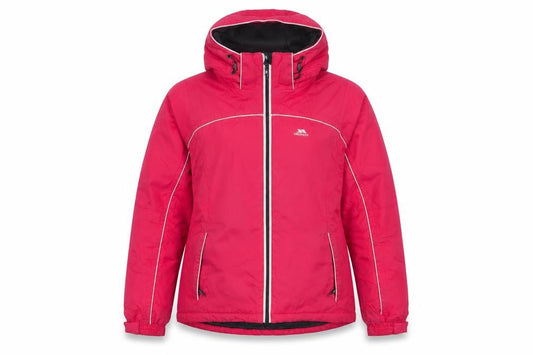 Trespass Women's Red L Puffer Jacket Waterproof Windproof