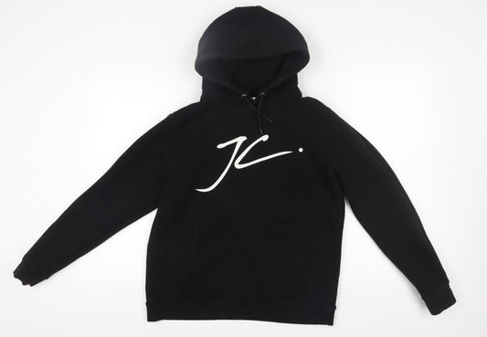 Jameson Carter Black Pullover Hoodie Unisex L