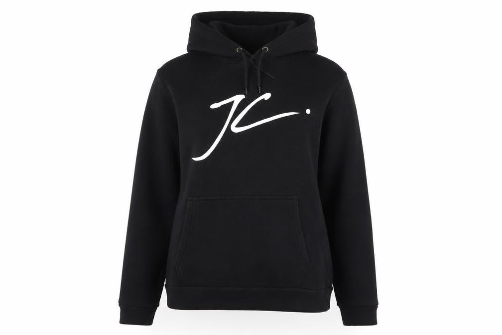 Jameson Carter Black Pullover Hoodie Unisex L