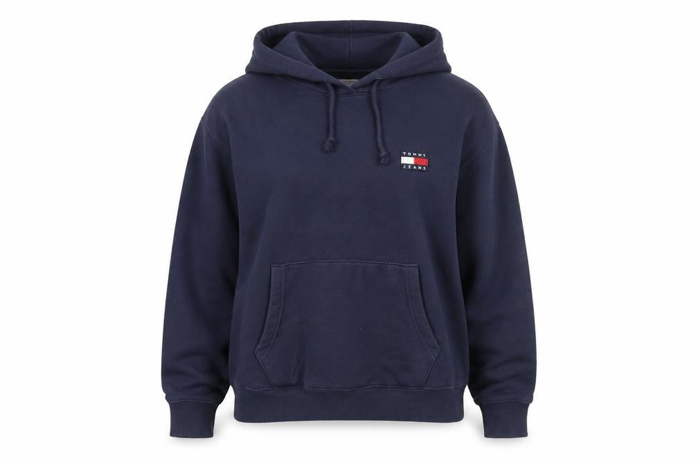Tommy Jeans Blue Unisex Pullover Hoodie M