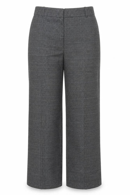 Next Women's Grey Check Dress Pants Size 12