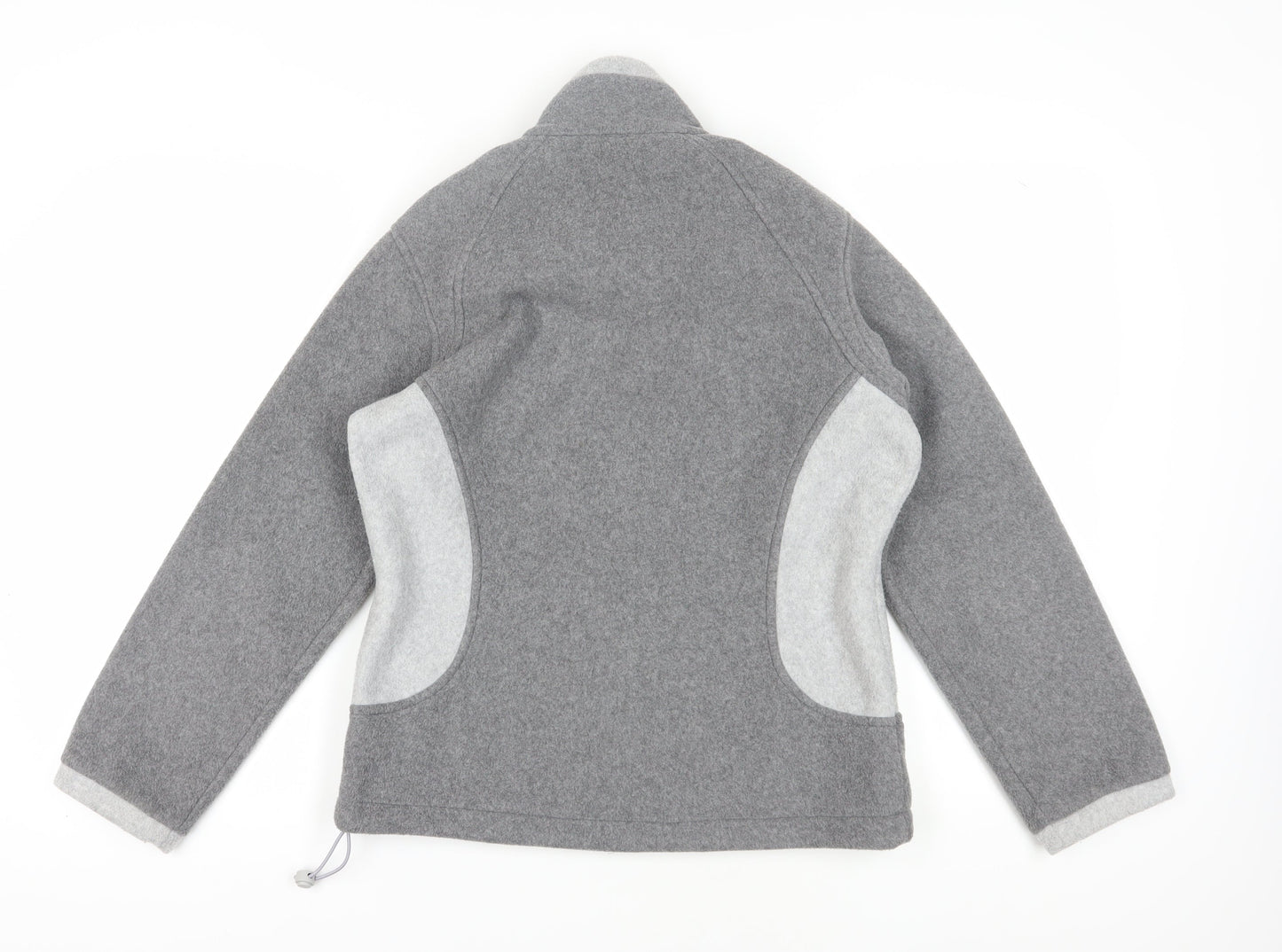 Marks and Spencer Women's Grey Fleece Jacket Size 12
