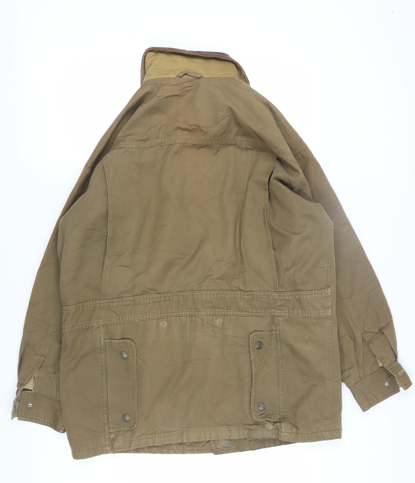 LodeStone Men's Brown Military Jacket S