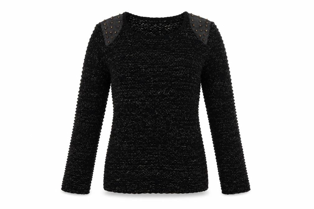 Missguided Women's Black Pullover Jumper S
