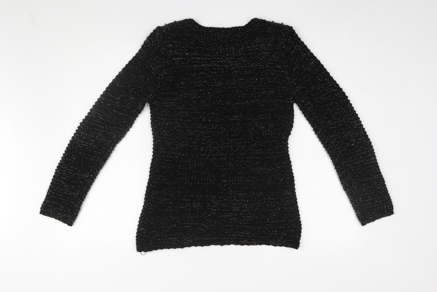 Missguided Women's Black Pullover Jumper S