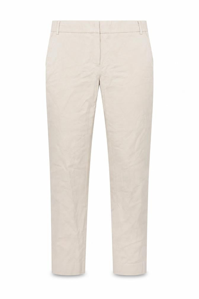 Mango Beige Chino Trousers, Size 12, Unisex