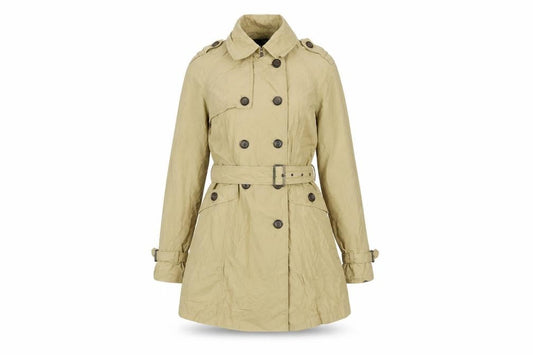 Zara Women's Beige XS Trench Coat Belted Classic Style