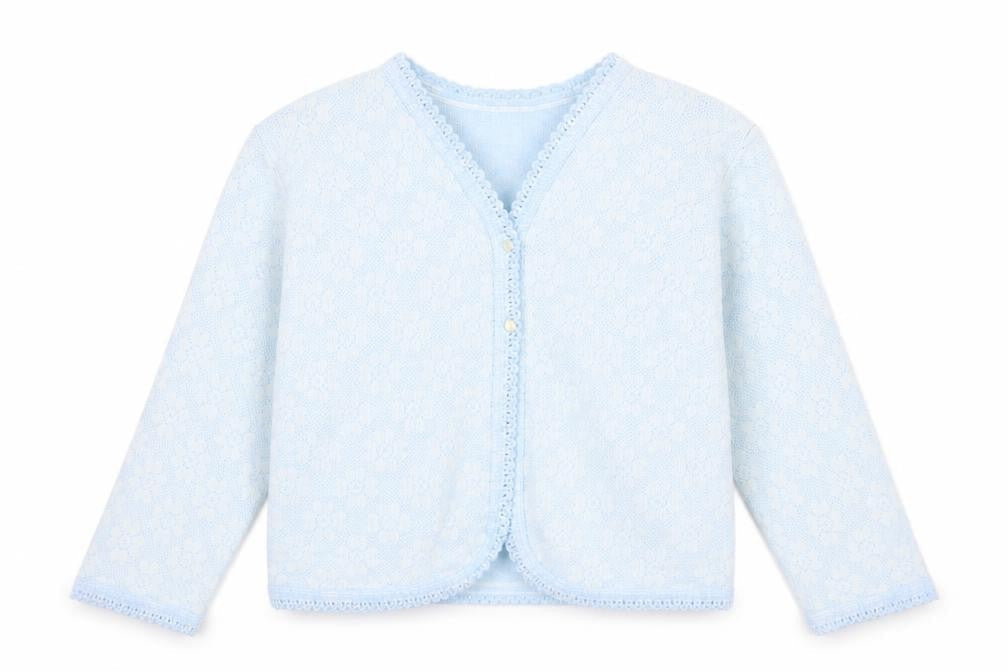 Lovlux Women's Blue Cardigan Floral Size L