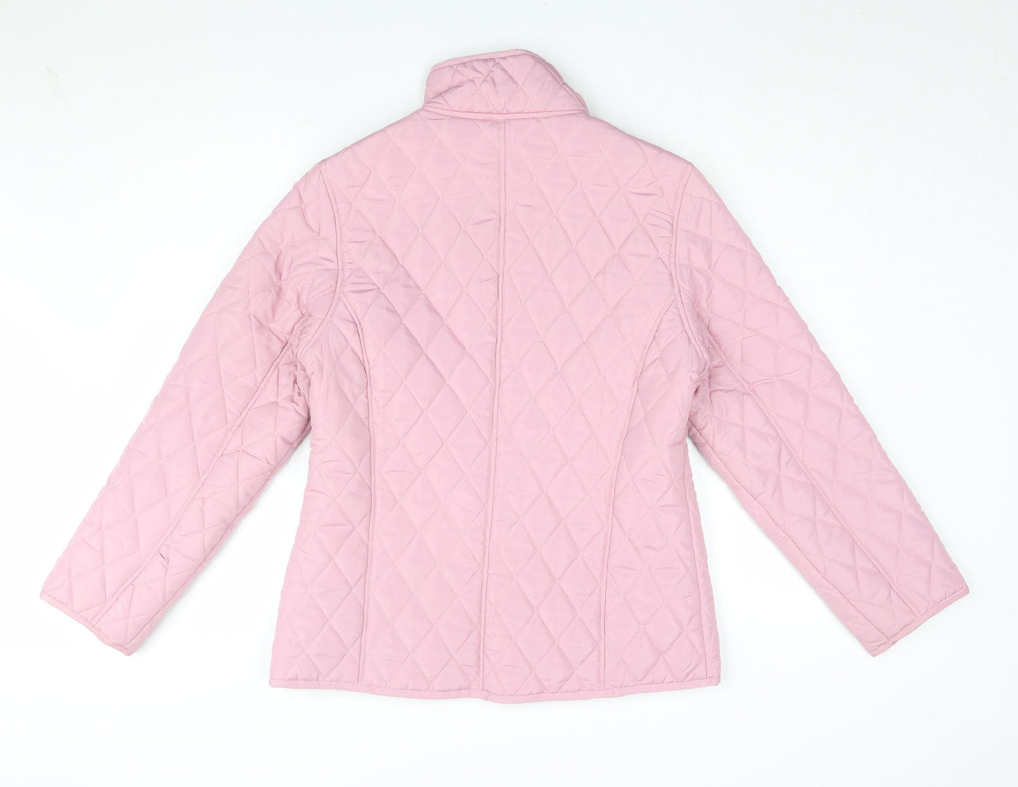 Pure & Natural Women's Pink Quilted Jacket Size S