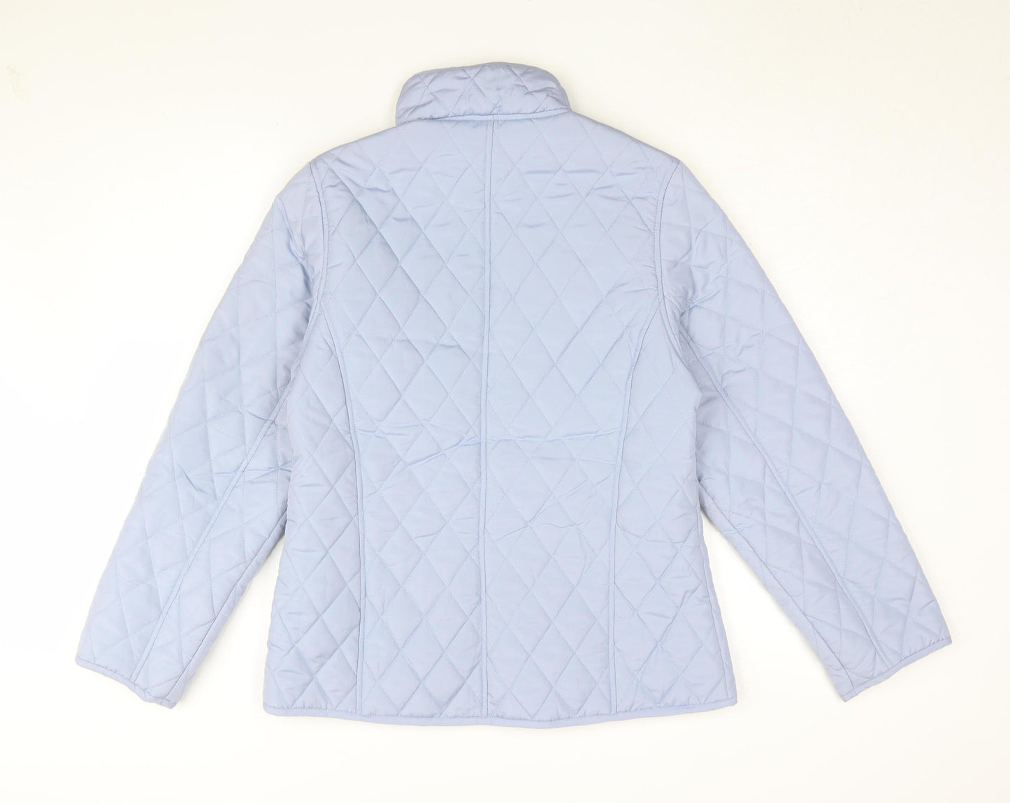 Pure & Natural Women's Blue Quilted Jacket S Casual