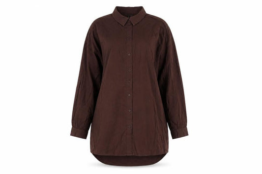 Vero Moda Women's Brown Shirt Dress XS, Cotton Casual