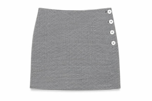 Urban Outfitters Women's Black Check Pencil Skirt M