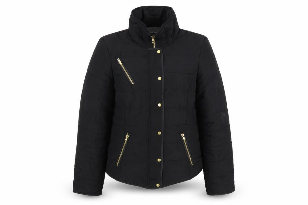 Dorothy Perkins Women's Black Puffer Jacket Size 14