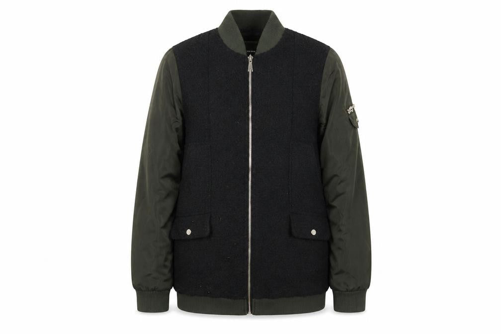 Next Women's Black Bomber Jacket Size 12