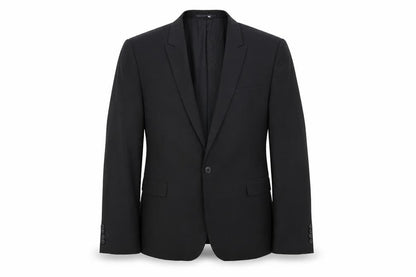 Front view of ASOS Black Men's Blazer, size 44, Formal Wear