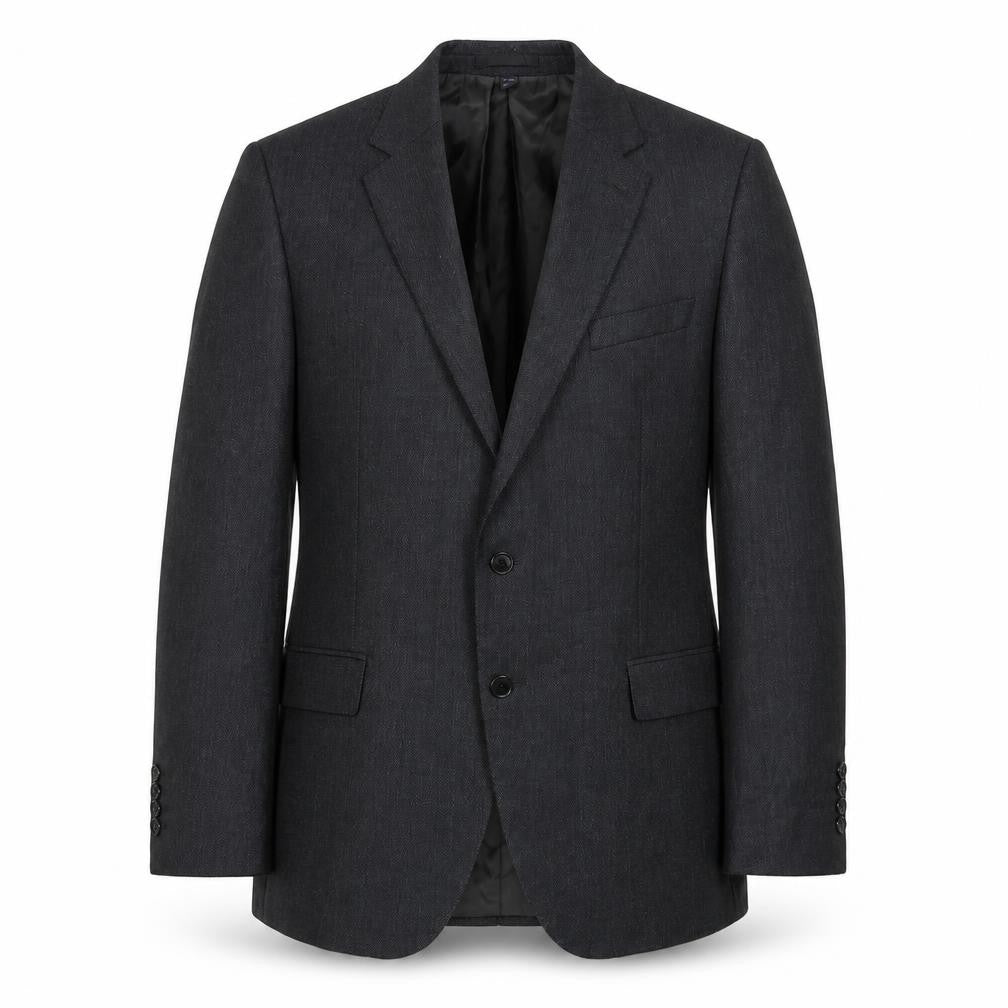 Marks & Spencer Men's Black Blazer, Size 44R, Wool
