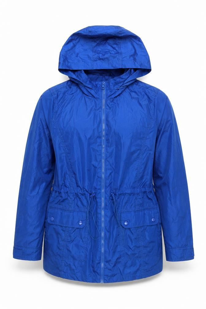 St John's Bay Men's Blue XL Windbreaker Jacket