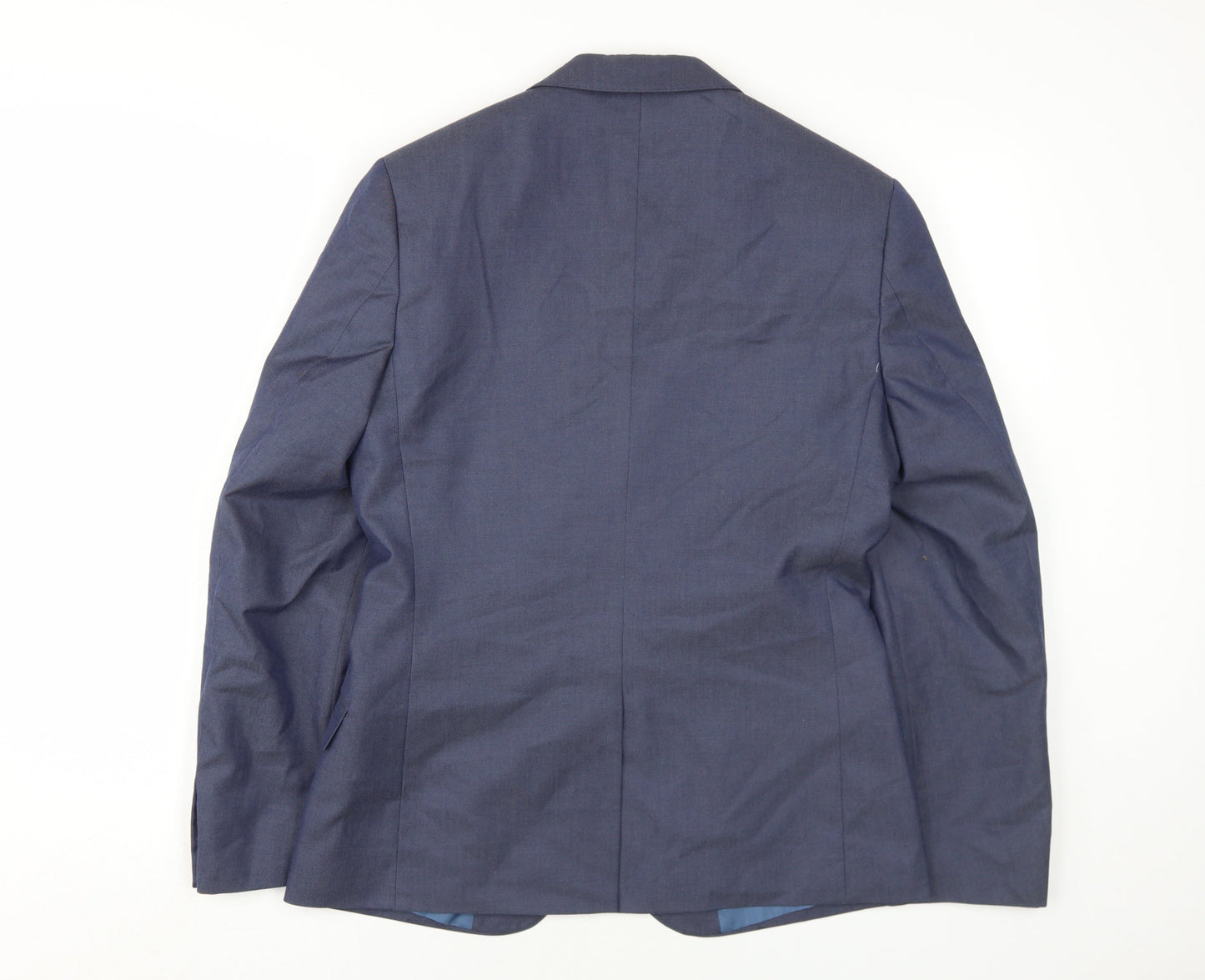 Marks and Spencer Men's Blue Blazer, Size 36S