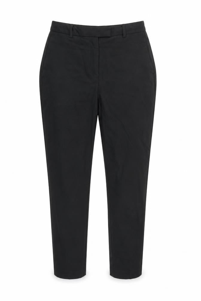Next Women's Black Straight Trousers Size 8 Workwear