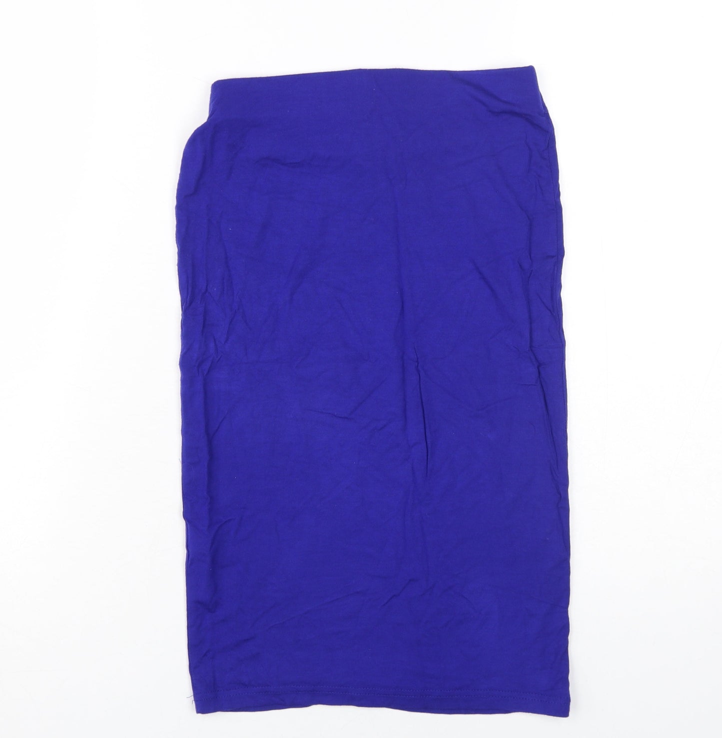 Forever 21 Women's Blue Midi Pencil Skirt, Size S