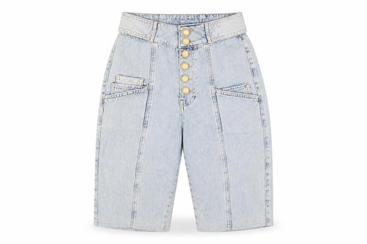 River Island Women's Blue Cropped Jeans, Size 8