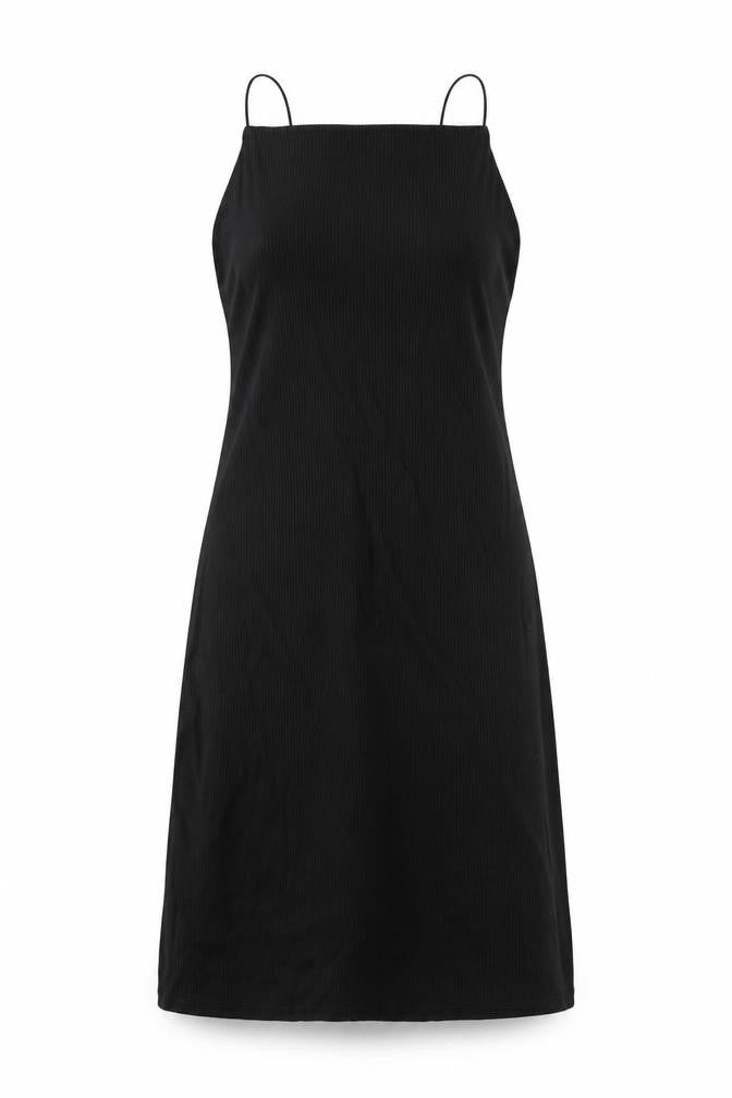 H&M Women's Black Medium Slip Dress