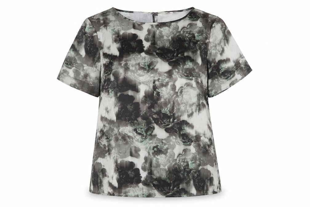 Next Women's Multicoloured Floral Blouse Size 14