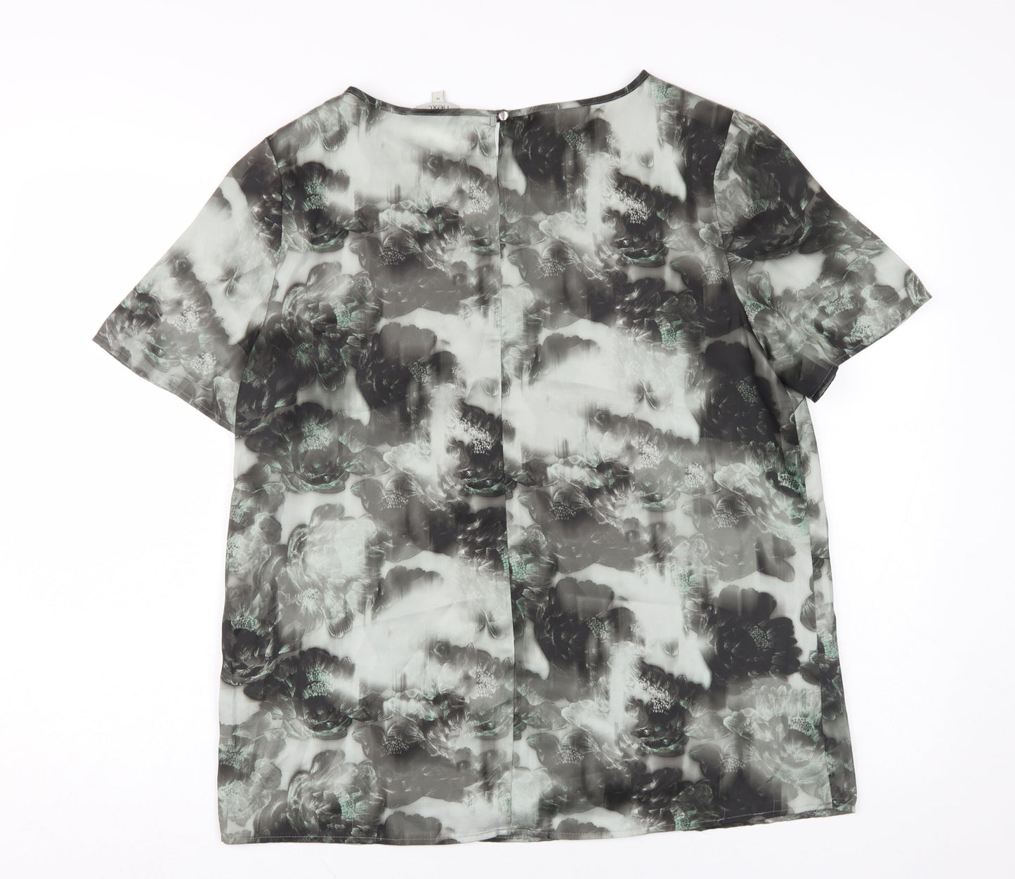 Next Women's Multicoloured Floral Blouse Size 14