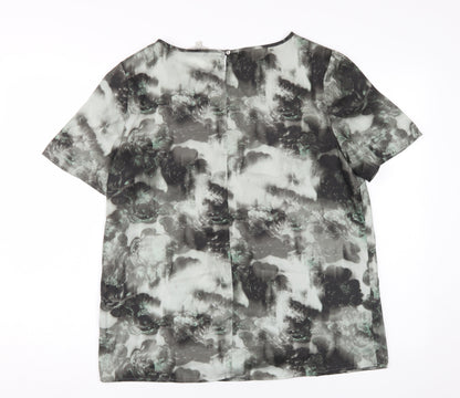 Next Women's Multicoloured Floral Blouse Size 14