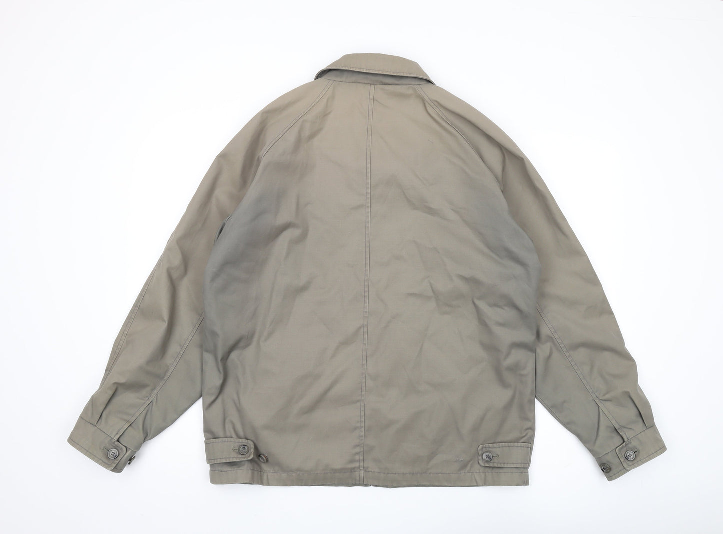 Greenwoods Men’s Beige Bomber Jacket M Regular Casual