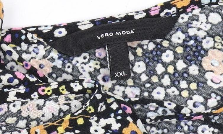 Vero Moda Women's Multicoloured Floral Tank Dress XXL