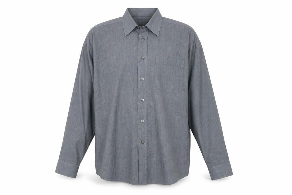 Marks & Spencer Men’s Grey Long Sleeve Shirt