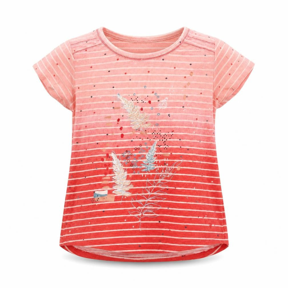 My Favourite Tee Pink Striped Cotton T-Shirt for Teens