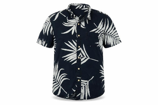 Arizona Jean Co Men's Black Tropical Shirt M