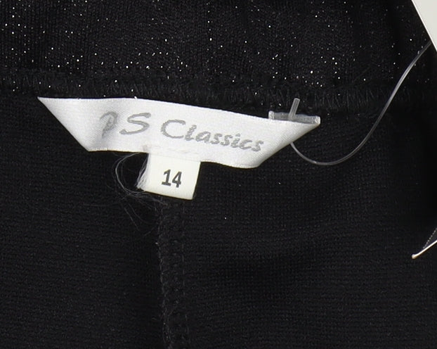 P S Classics Women's Black Trousers Size 14
