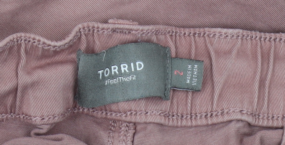 Torrid Women’s Pink Chino Trousers, Size 2XL