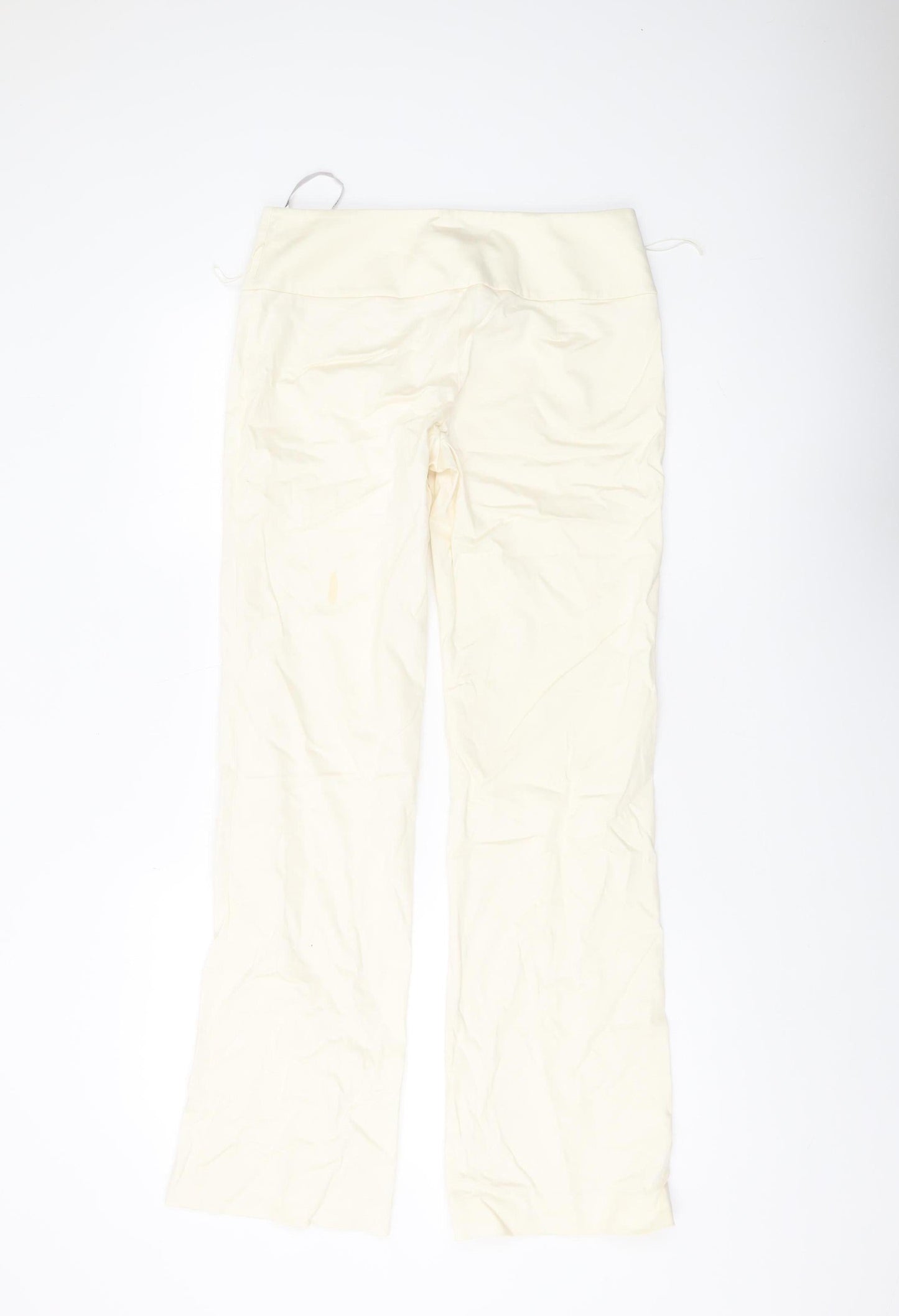 Warehouse Ivory Women's Trousers Size 10