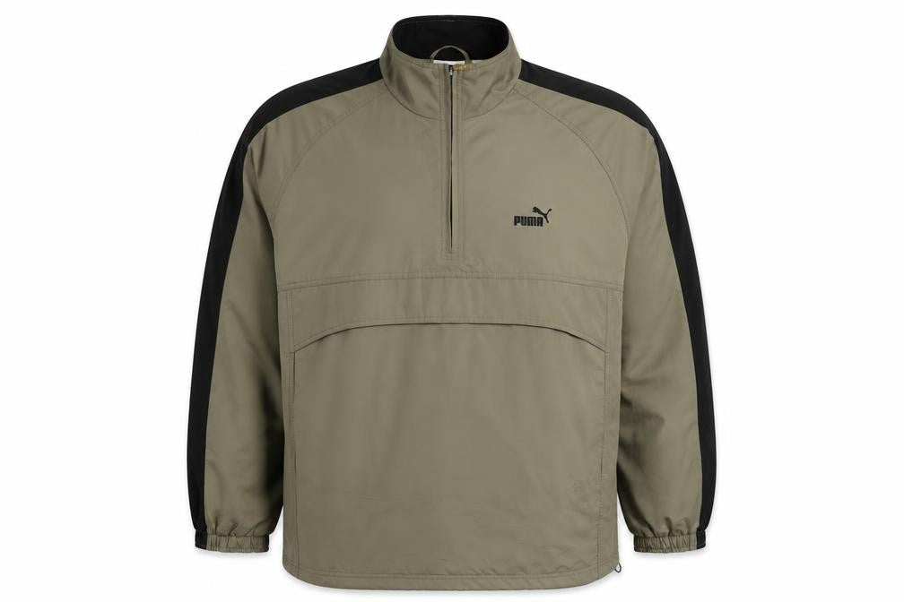 Puma Men's Beige Windbreaker Jacket XL Casual
