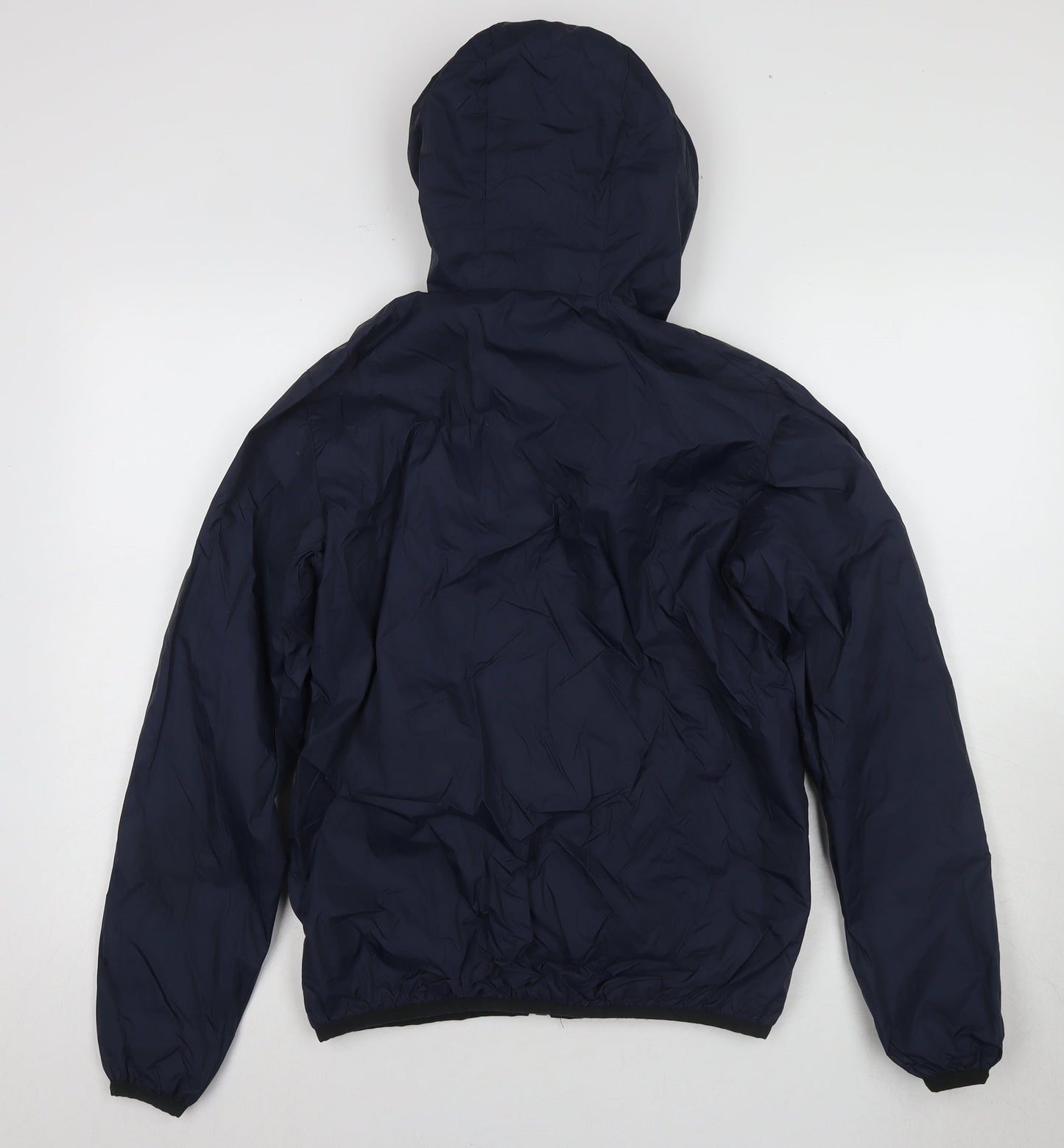 Trez Men's Blue Windbreaker Jacket S Hooded Casual