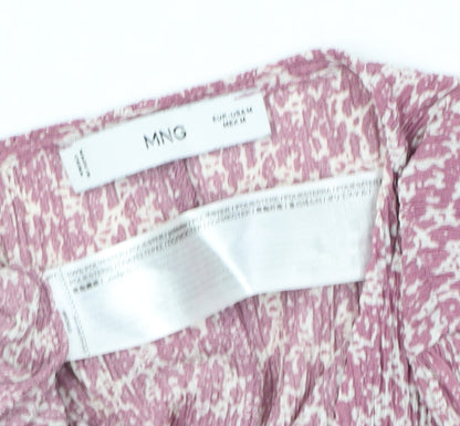 Mango Women's Multicoloured Wrap Blouse Size M