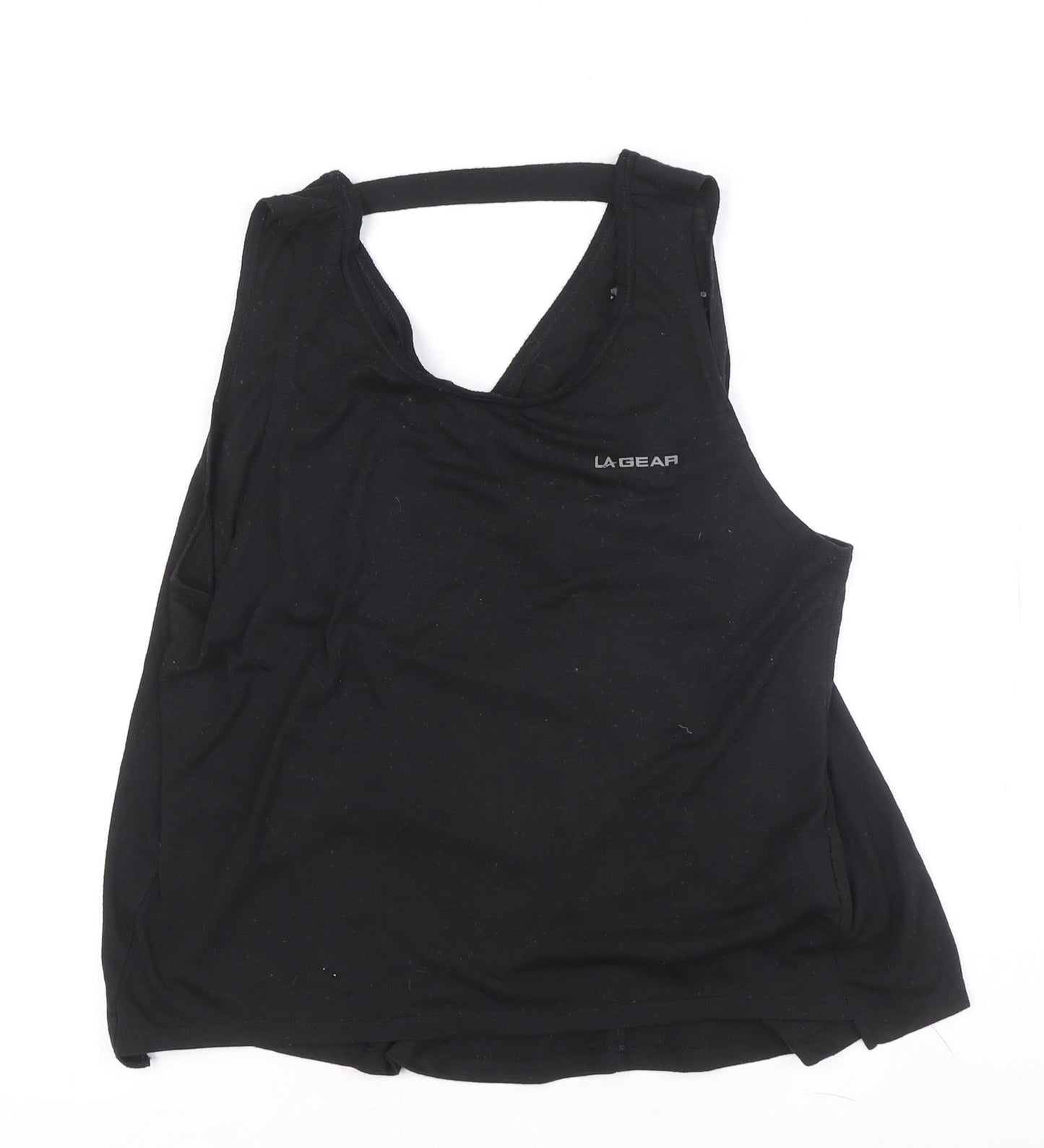 LA Gear Women's Black Tank, Size 12, Racerback Style